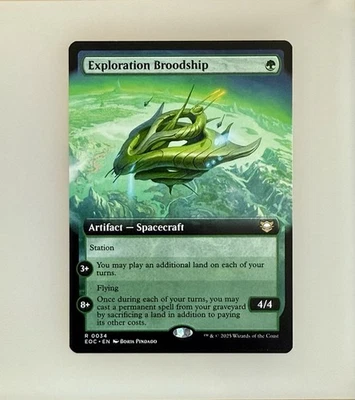 Exploration Broodship (Extended Art) Commander: Edge of Eternities Regular NM - Image 1 of 2