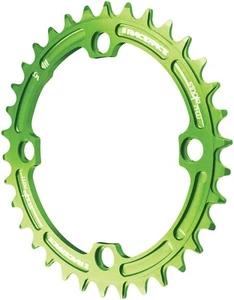 Narrow Wide Chainring - RaceFace Narrow Wide Chainring: 104mm BCD, 32t, Green - - Picture 1 of 1