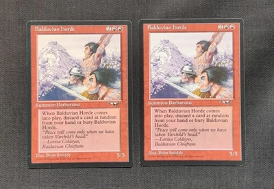 MTG 2x Balduvian Horde Alliances NM/MT  Red Rare MAGIC THE GATHERING See Pics - Image 1 of 2
