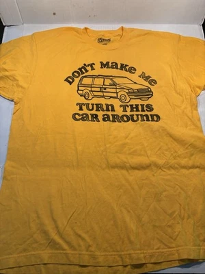 Camiseta DON'T MAKE ME TURN THIS CAR AROUND TALLA XL American Classic Family Divertida Foto 1 de 4