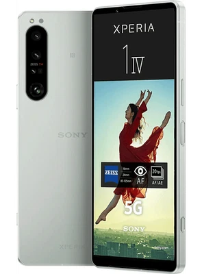 Sony Xperia 1 IV 5G DS 256GB White, Exzellenter Zustand, Display Burn-In - Bild 1 von 4