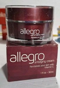 Allegro Anti Aging Cream 1 Oz Factory Sealed 2018 - Picture 1 of 6