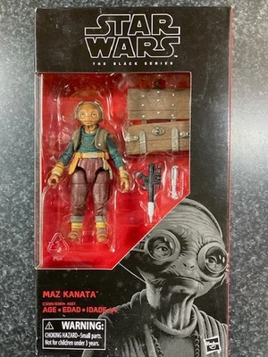 Star Wars The Black Series #49 Maz Kanata sin usar, en caja sellada Foto 1 de 2