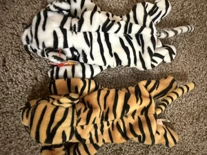Stripes And Bizzard Ty Beanie Babies - Picture 1 of 9