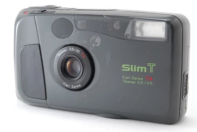 All Work [ Near Mint ] Kyocera Slim T Yashica T4 Point & Shoot Camera 35mm JAPAN - Image 1 of 4