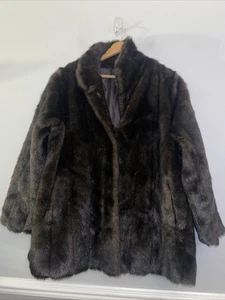 Canda Kunstfellmantel Braun XL Damen Jacke - Bild 1 von 10