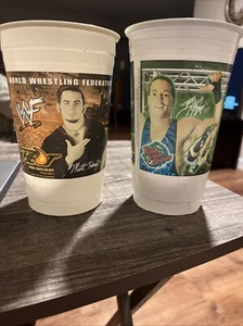 WWE 711 Slurpee Cups Hardy Boyz Lita RVD Rob Van Dam Attitude Era - Picture 1 of 6