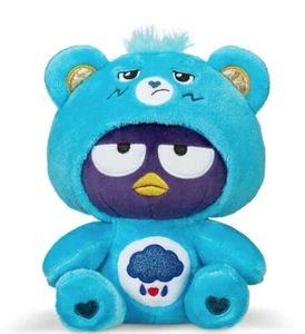 Care Bears Hello Kitty 8" plush - BADTZ-MARU as GRUMPY BEAR - NEW, MINT!
