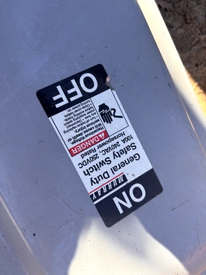 Interruptor de seguridad Murray General Duty Foto 1 de 2