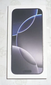 Apple A3084 iPhone 16 Pro Max Black Titanium 256GB - Empty Box ONLY - Zdjęcie 1 z 2