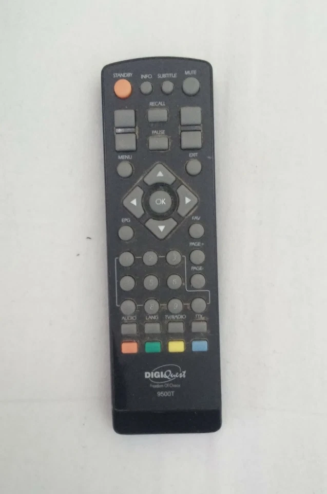 Telecomando decoder digitale terrestre Digiquest ZAPPY 2 Telsey 7400T 9000T - Immagine 1 di 1