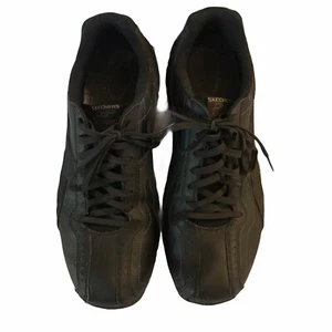 Scarpe da passeggio Skechers Uomo Sneakers US 13 Nero Antiscivolo Comfort Fit Lac - Foto 1 di 12