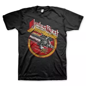 JUDAS PRIEST - Solid Circle Vintage  - T-shirt - NEW - LARGE ONLY - Foto 1 di 1