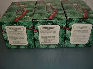 SET 6 KINKADE HAWTHORNE KERZENLICHT HÜTTEN BELEUCHTETE ORNAMENTE NEU! - Bild 1 von 6