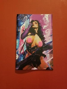 BLACK OPS - DOUBLE IMPACT #1 KICKSTARTER VIRGIN ART COVER COMIC BOOK NEAR MINT - Imagen 1 de 2