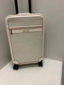 Borsa valigia trolley Michael Kors viaggio vacanza MK crema chiara per viaggio viaggio - Foto 1 di 9