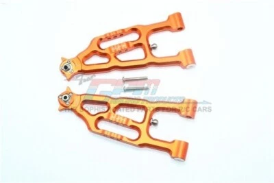 GPM Team Losi 1/6 SUPER BAJA Aluminum Front Lower Suspension Arm /SB055 ORANGE - Image 1 of 4