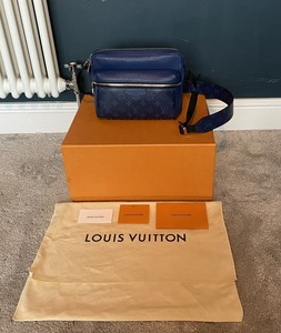 Las mejores ofertas en /Mensajero de Cuero Louis Vuitton bolsos de hombro  para hombres | eBay