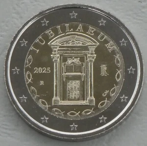 2 Euro Gedenkmünze Italien 2025 Jubiläum / Iubilaeum unz. - Bild 1 von 1