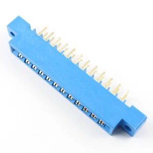 2Pcs 805 Series 3.96mm Pitch 2x12 Pin 24 Pin DIP PCB Card Edge Connector 805-24P - Picture 1 of 3