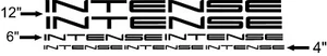Custom Intense bikes Frame Decal Set. Pick Your Color. USA Seller! - Picture 1 of 7