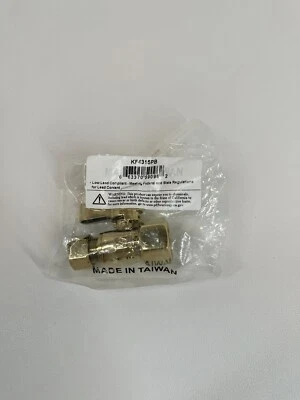 Kingston Brass KF4315PB 1-5/8"H Straight Stop Valve - Brass - Image 1 of 3