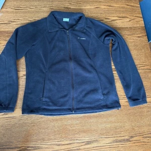 Columbia Women's Full Zip Fleece Jacket - Black, XL - Picture 1 of 11