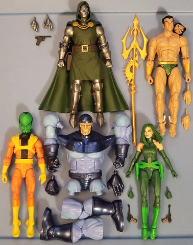 Marvel Legends Super Skrull Doctor Doom Controller BAF Complete Namor Hydra Lot Cover