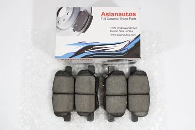 Pastillas de freno traseras de cerámica completa Asianautos para Mitsubishi RVR 2013-2016 Foto 1 de 3