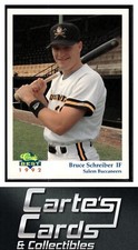 Bruce Schreiber 1992 Classic Best Salem Buccaneers #5  Pittsburgh Pirates