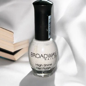 Broadway Nails Nail Polish Easter Annie White Lacquer 0.5 Oz New - Picture 1 of 6