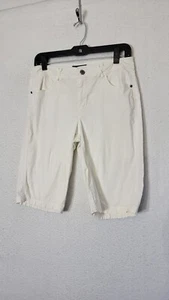 Tribal Women's Size 4 White Stretch Shorts 29x11 - Picture 1 of 9