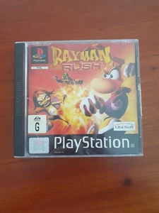 RAYMAN RUSH - PS1 PlayStation 1 Game - With Manual - Tested - Picture 1 of 1