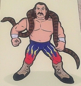 Jake The Snake Roberts 5,5” x 8,5” Fan Art - Bild 1 von 9