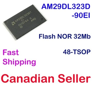 AM29DL323D-90EI 32Mb (4M x 8 / 2M x 16Bit) CMOS Flash Memory 90nS 48-TSOP AMD - Picture 1 of 1