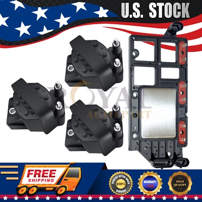 DR39 Ignition Coil & LX-346 Control Module for Chevy Buick LeSabre Pontiac - Image 1 of 4