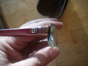 Gafas de lectura Gucci uni sexo top de la línea con estuche magnífico - Imagen 1 de 3