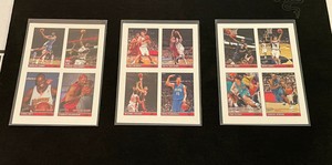 2005-06 Topps Bazooka 4-on-1 Sticker 3 Card Lot. Van Horn, Terry, Etc.
