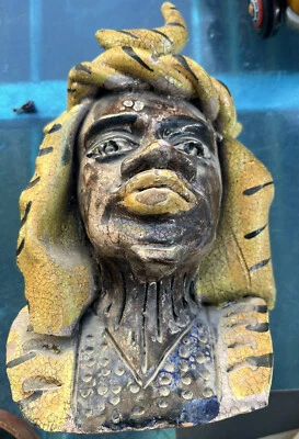 ANTICA TESTA DI MORO TRADIZIONALE FRUTTA PRIMI 900 CALTAGIRONE - Imagen 1 de 4