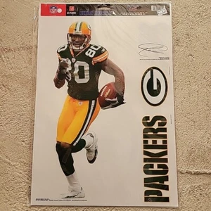 Greenbay Packers Player Ultra Decals Reusable Removable 11.5"x17" 2007 - Picture 1 of 1