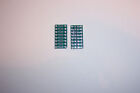 SMD SMT to DIL  DIP adapter board 0805 or 0603 to 16 pin DIL Qty. 2 LED Bargraph