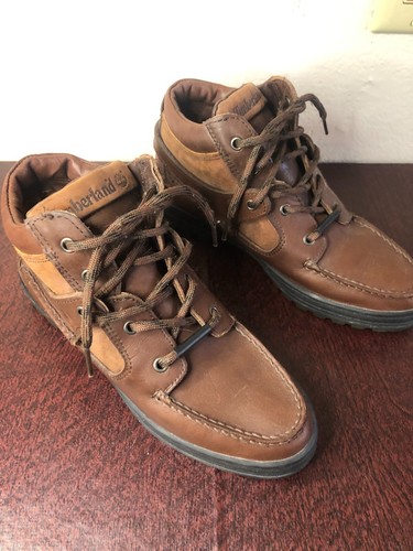 Timberland stivali stringati da donna Gore Tex trail escursionismo 38345 US 7 5M marrone