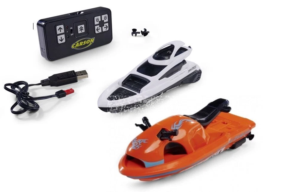 Carson Mini Boot Nano Racer Jetski Yacht RC Motorboot 500108057, 500108056 - Bild 1 von 1