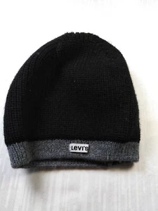 LEVI'S CAPPELLO BERRETTO BEANIEE DONNA UNISEX UOMO TG L / XL HAT VINTAGE - Imagen 1 de 3