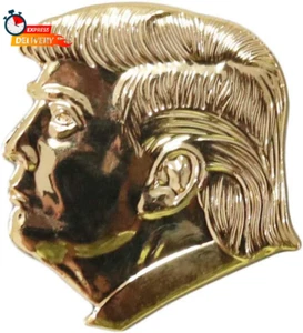 Präsident Donald Trump Anstecknadel, vergoldete Anstecknadeln, 1,2" x 1,2", 1er Pack - Bild 1 von 3