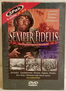 Semper Fidelis: The United States Marines in World War II DVD 3-Disc Set NEW - Picture 1 of 4