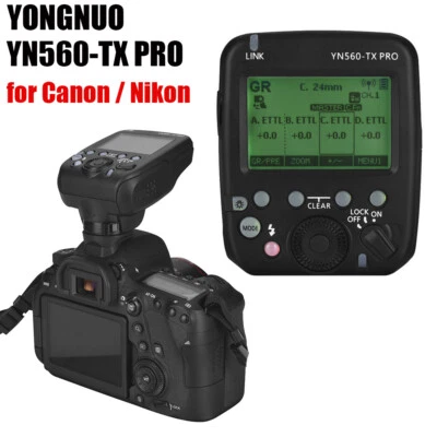 YONGNUO YN560-TX PRO Wireless Flash Speedlite Transmitter for Canon for Nikon - Image 1 of 4