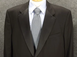 Jones New York Smoking 48R Schwarz Reine Wolle Blazer Sakko 2 Knopf - Bild 1 von 12
