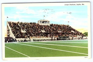 Joplin Missouri Junge Football Stadium Postcard D691 - Picture 1 of 2