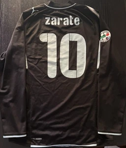 Mauro Zarate 10 Match Worn Issue Lazio third longsleeves 2008-09 vs Sampdoria - Foto 1 di 12